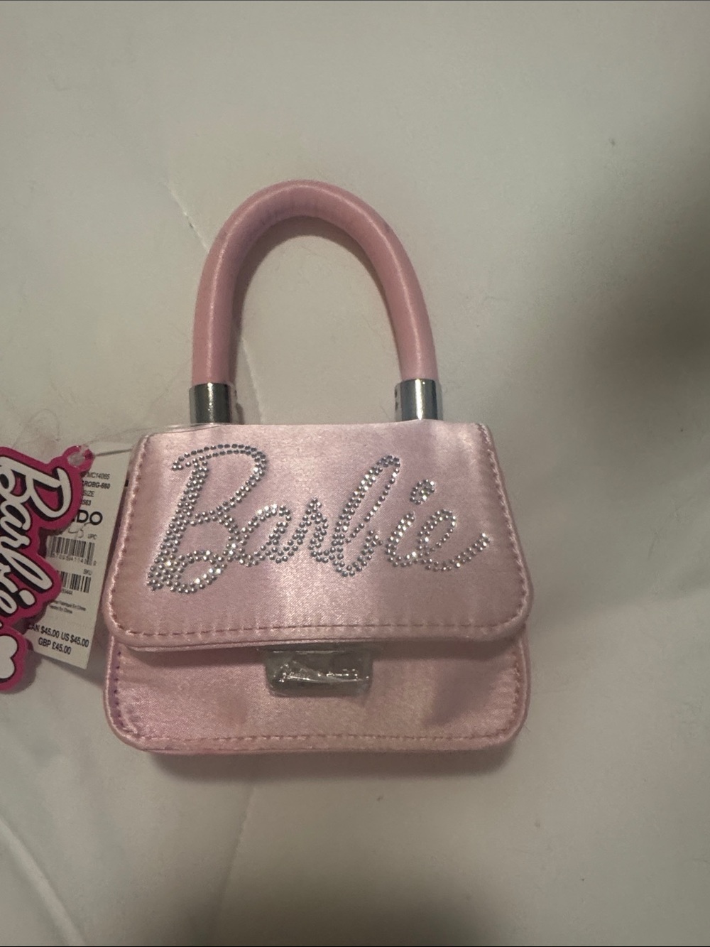 Aldo Light Pink Barbie Micro Top-Handle Bag